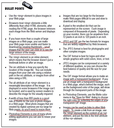 key points of chapter 5